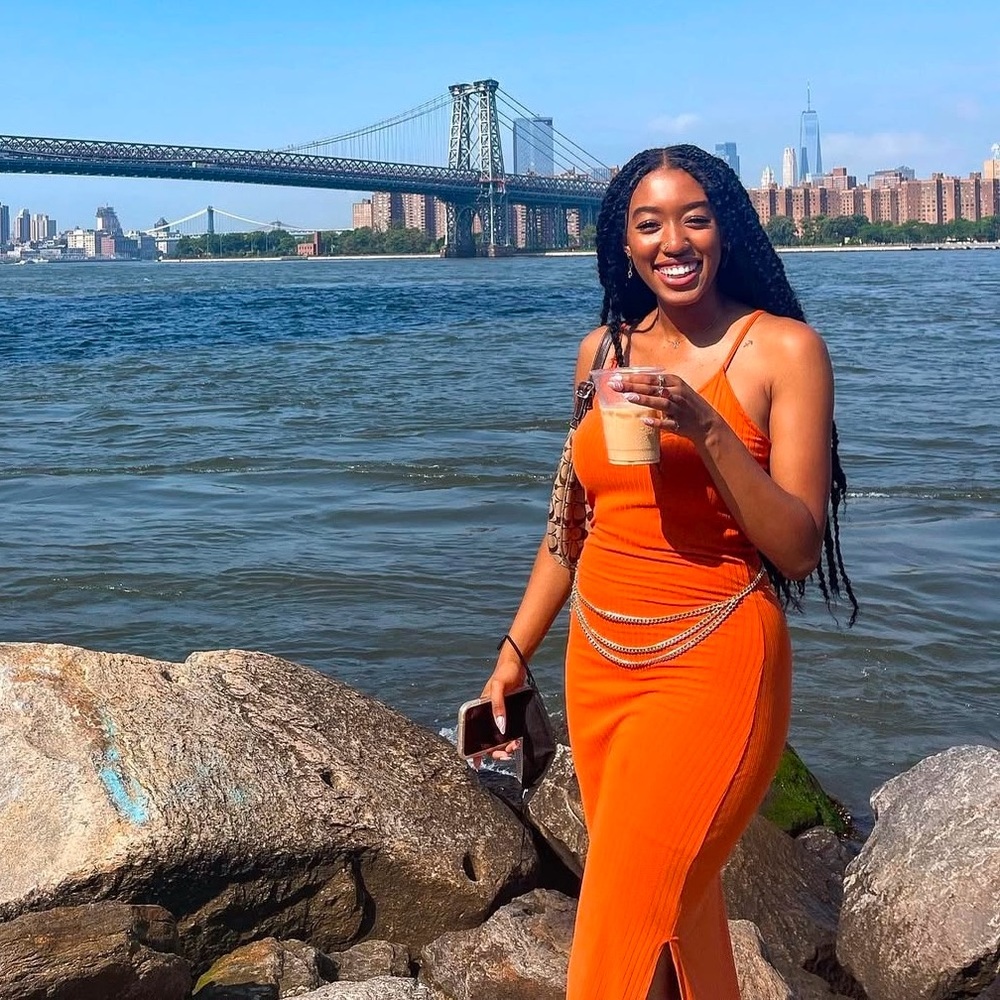 Orange Maxi Dress